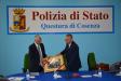 Visita alla Questura  di Cosenza del Prefetto Vittorio Rizzi   Direttore Centrale Anticrimine della Polizia di Stato