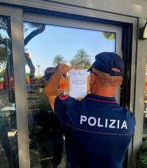 ESTATE SICURA: IL QUESTORE CHIUDE UN BAR A SAVONA