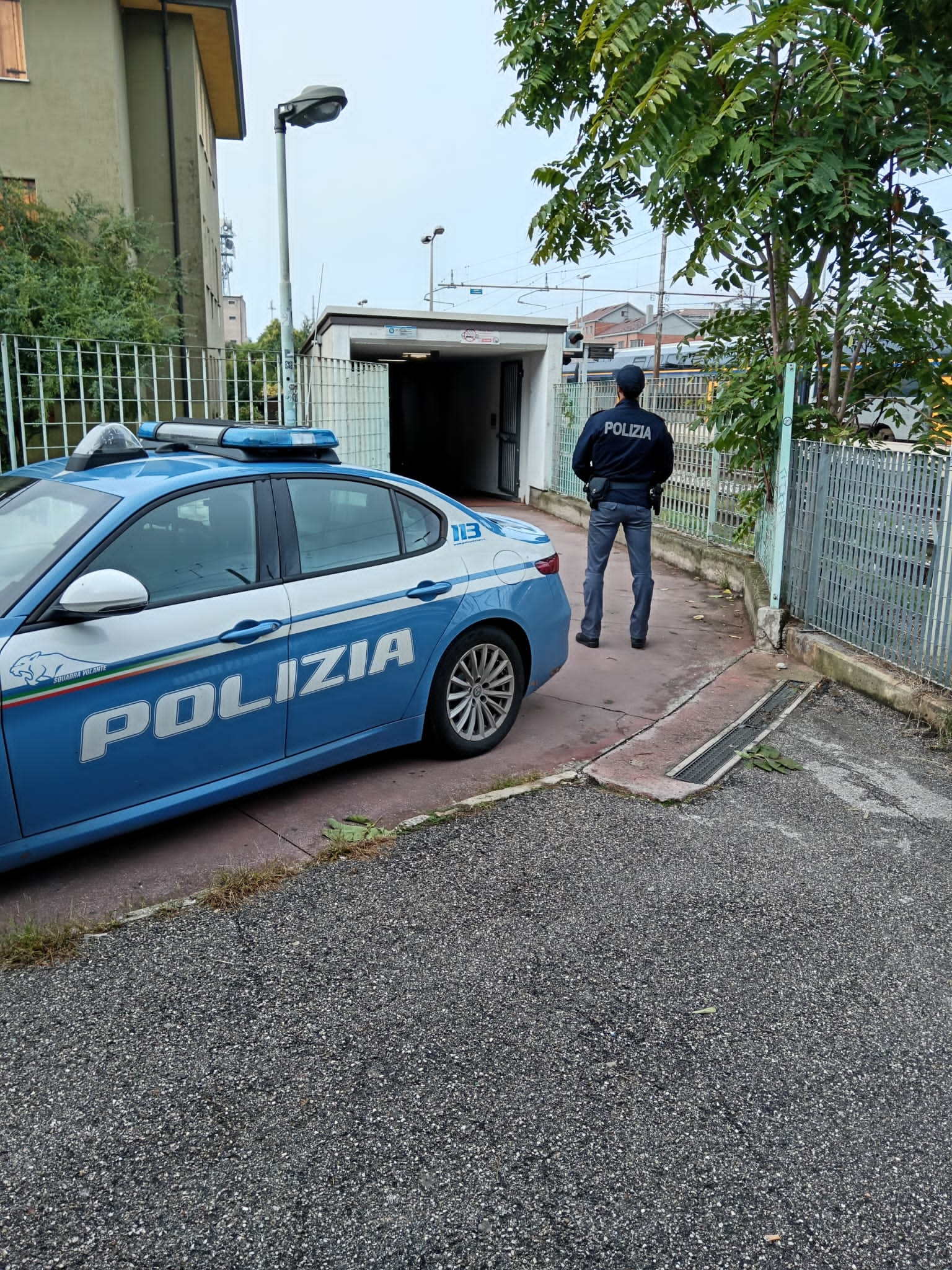 Foto rapina stazione di Treviso