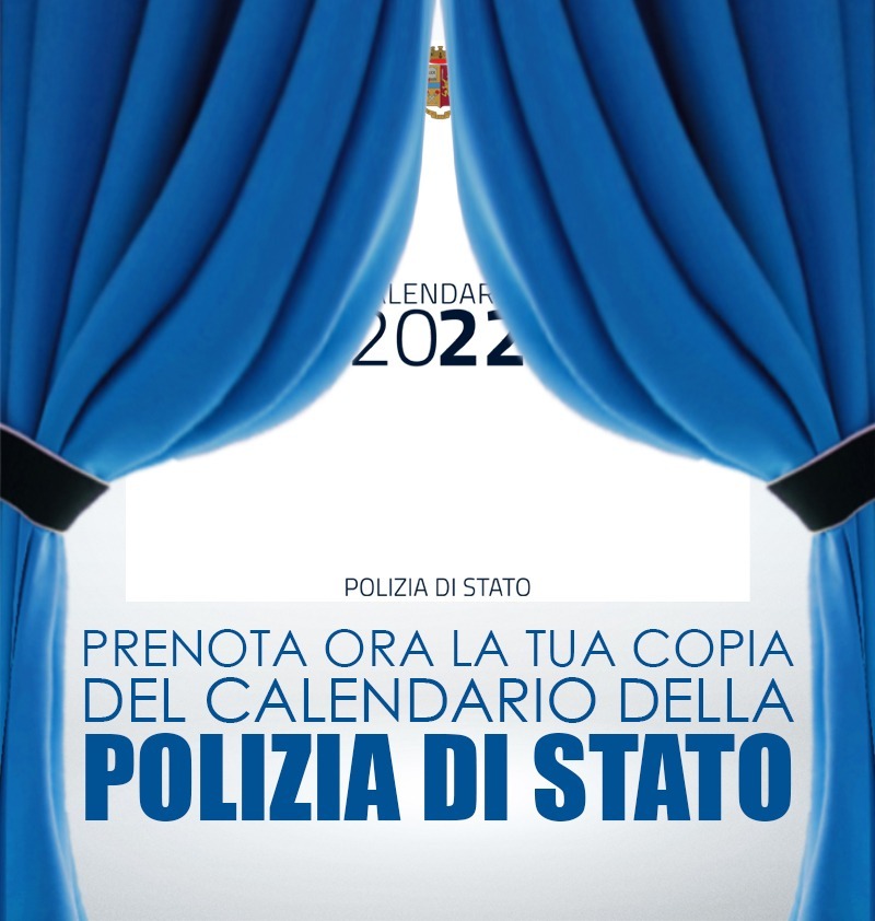 Al via la prenotazione del Calendario Polizia 2022