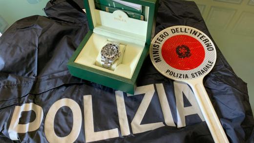 Un Rolex da quasi 15mila euro “fermato” e sequestrato dalla Polizia di Stato di Orvieto