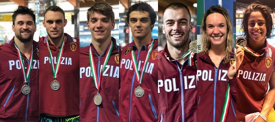 Campionati Europei di Nuoto 2022 - I medagliati delle Fiamme Oro