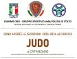 locandina corsi di judo 2023-2024 Sezione Giovanile Fiamme Oro di Catanzaro