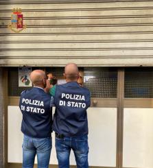 La Polizia di Stato sospende per 15 giorni l’attività di due circoli privati e denuncia la titolare di un bar