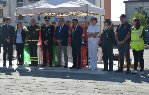 Pontremoli: la Polizia di Stato presente alla V^ edizione dell’evento “Una giornata in sicurezza”, organizzato dall’Amministrazione comunale del comune lunigianese.