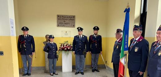 Commemorazione Vittima del Dovere Vice Sovrintendente della Polizia di Stato Luca Tanzi