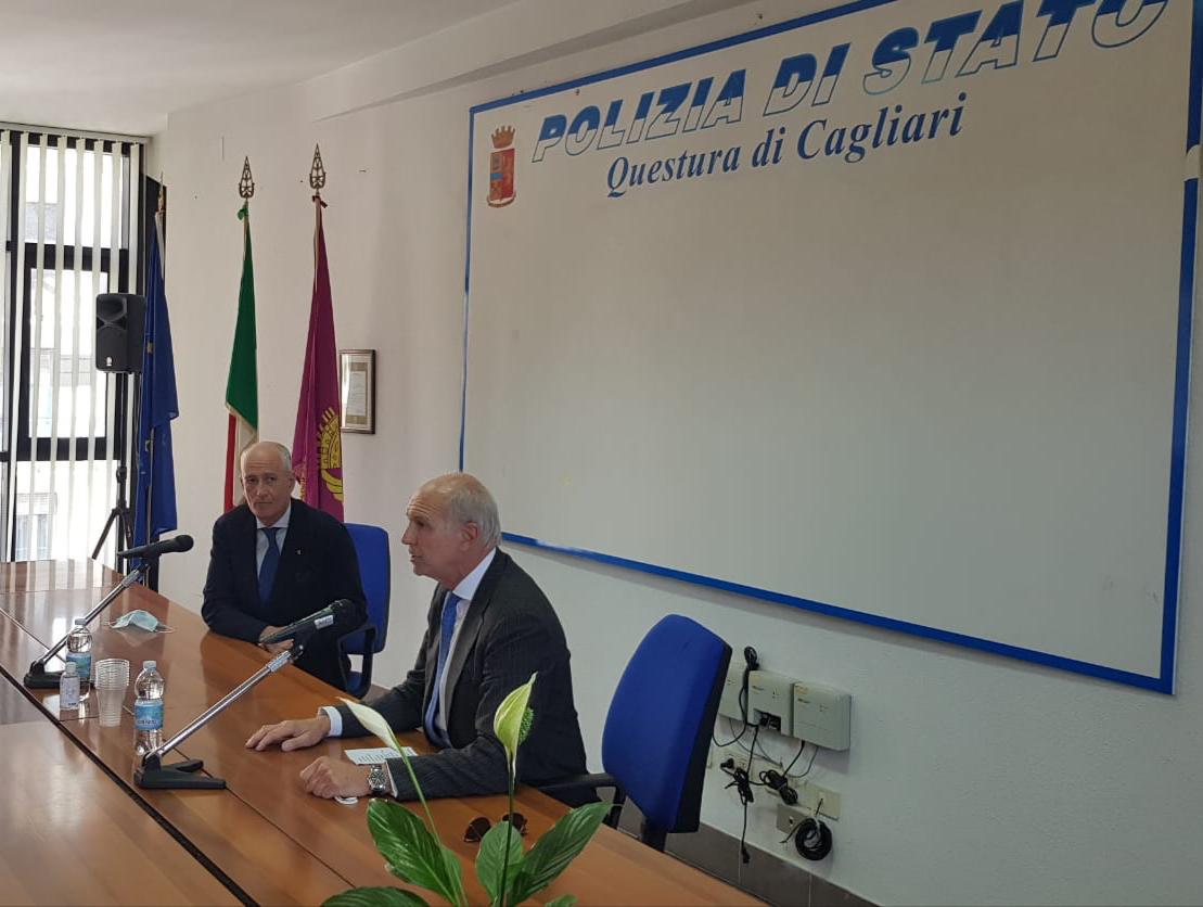 Il Capo Della Polizia Direttore Generale Della Pubblica Sicurezza Oggi A Cagliari