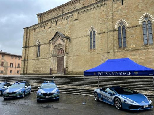 La Polizia di Stato  ad  “Arezzo Classic Motors” il 13 e 14 gennaio
