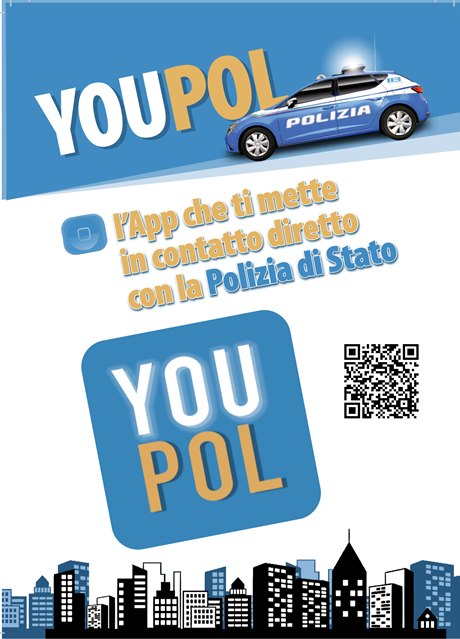 “YouPol”, l’applicazione per segnalare reati alla Polizia