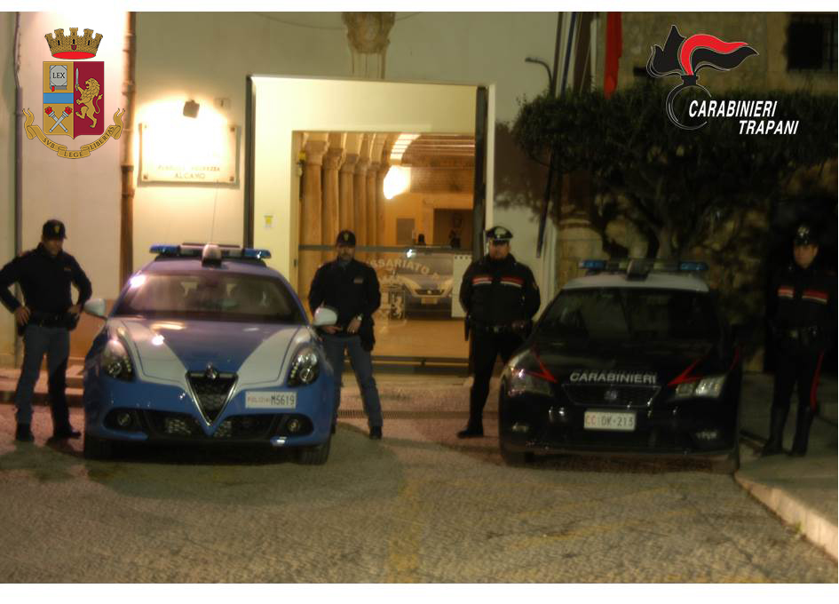 Alcamo - La Polizia di Stato unitamente ai Carabinieri arrestano un pluripregiudicato