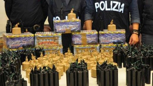 Polizia di Stato denuncia tre persone e sequestra 48 kg. di prodotti pirotecnici