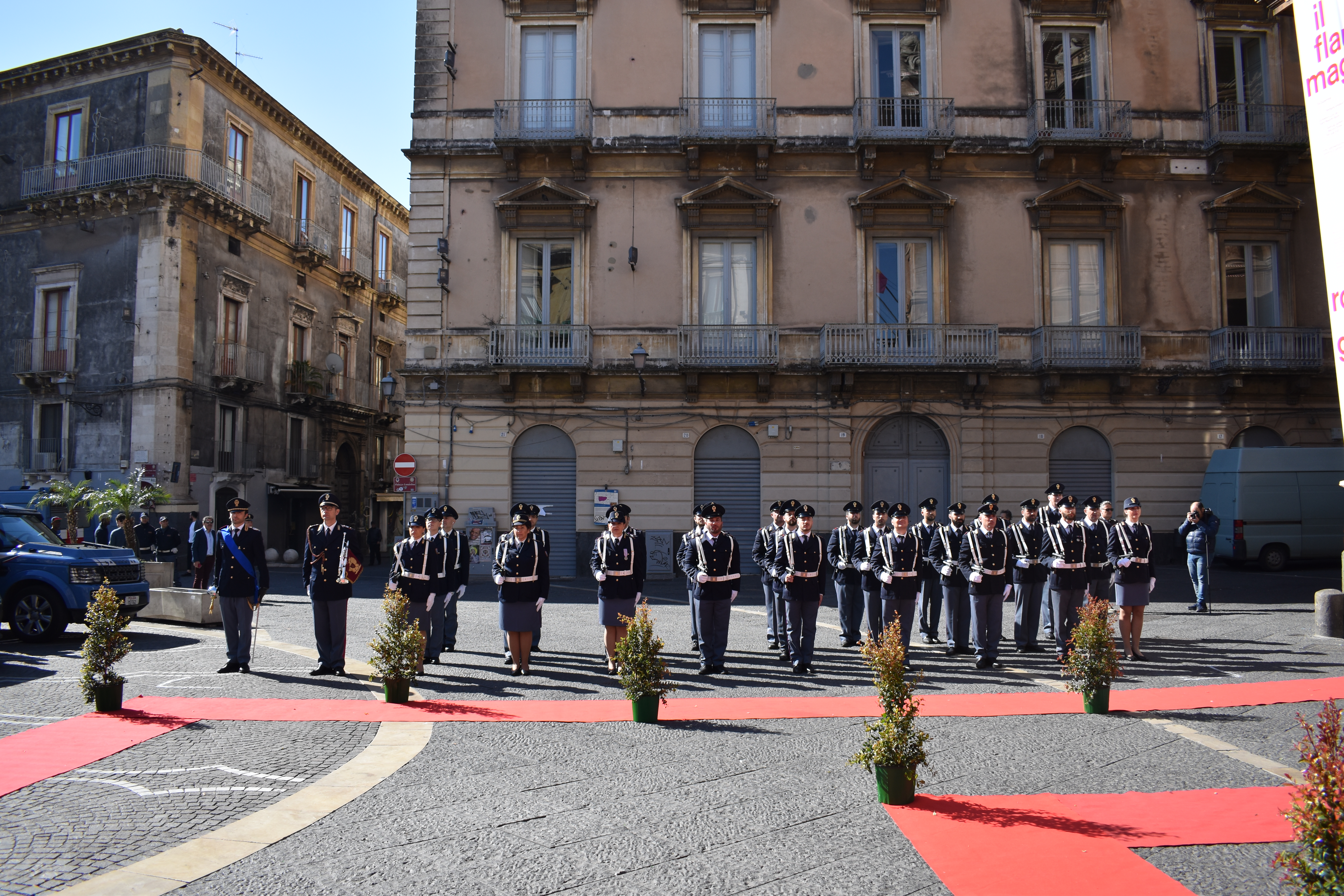 167° ANNIVERSARIO DELLA FONDAZIONE DELLA POLIZIA DI STATO ” A CATANIA