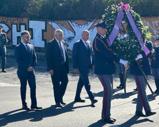 43° anniversario dell’uccisione del Capitano di PS Francesco Straullu e della Guardia di PS Ciriaco Di Roma.