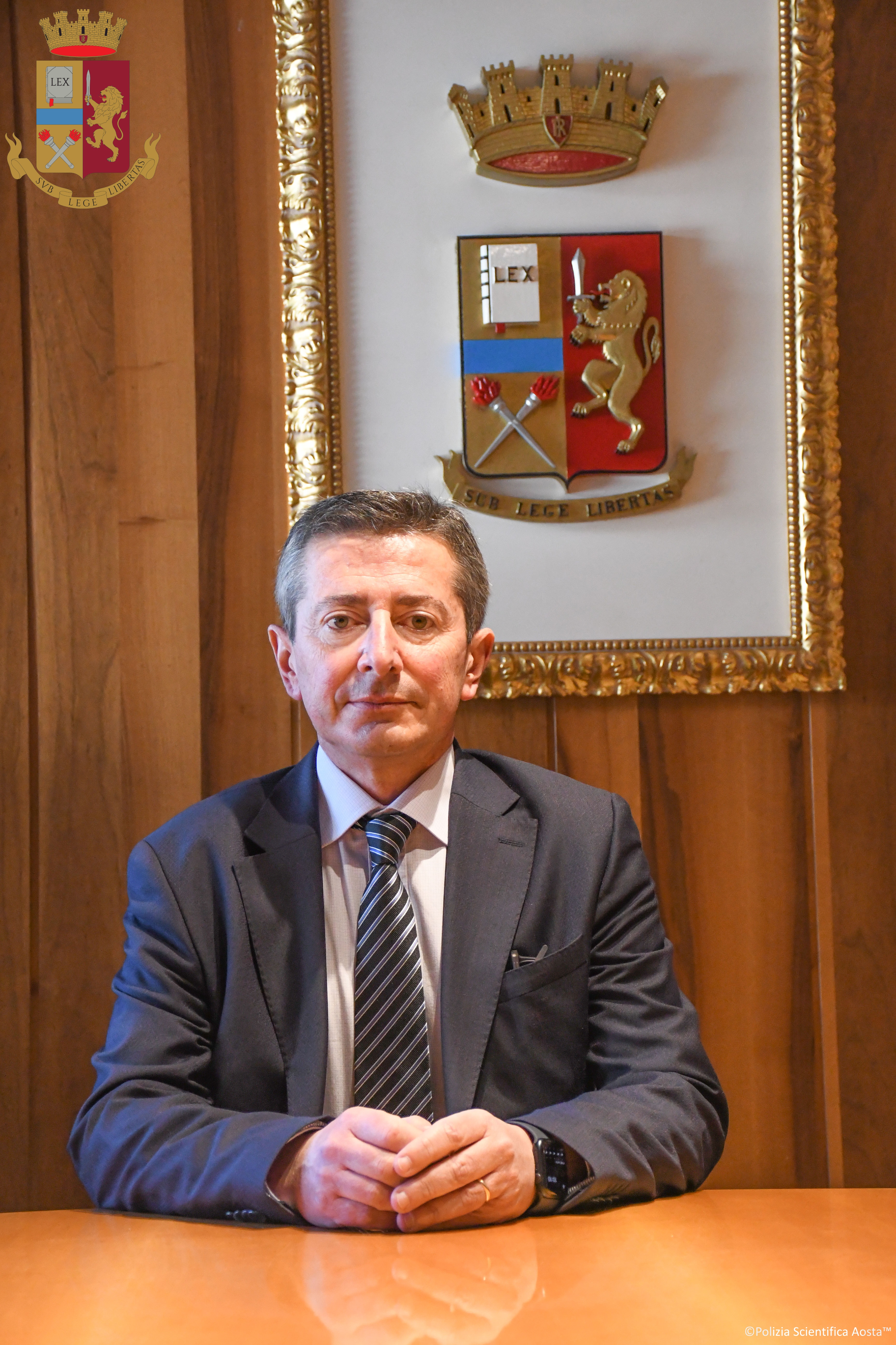 Il Primo Dirigente della Polizia di Stato Giorgio Bacilieri è il nuovo Vicario del Questore di Aosta.