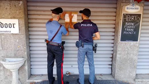 Questura MB: Il Questore dispone la chiusura per 20 gg del Bar "RED DOOR" di Cesano Maderno per un "pestaggio" con feriti e gravi motivi di ordine e sicurezza pubblica