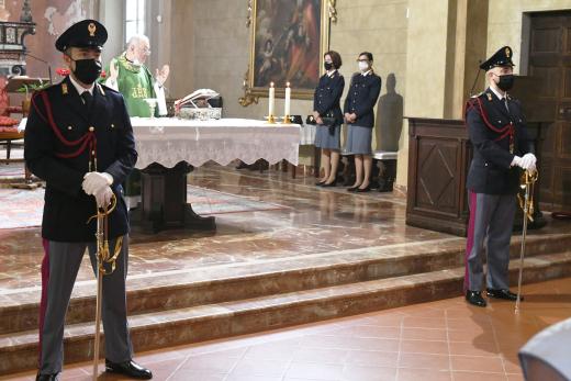 Questura di Cremona: Santa Messa di commemorazione di Poliziotti deceduti in servizio (galleria fotografica).