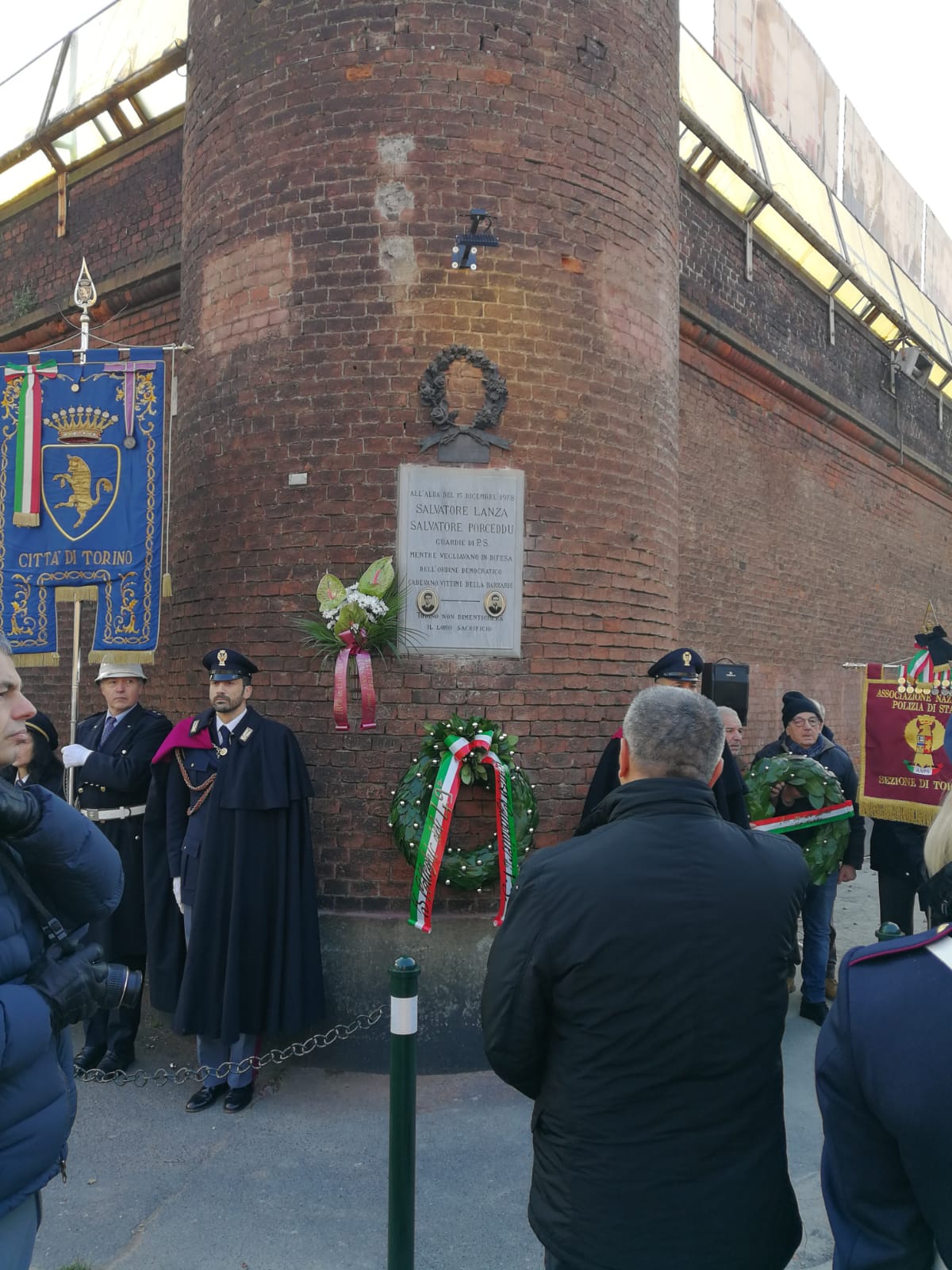 Torino: Commemorazione di Salvatore Lanza e Salvatore Porceddu