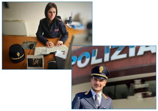 Polizia di Stato: il Vice Questore Aggiunto Braida ed il Commissario Capo Di Cristofaro lasciano la Questura di Modena, rispettivamente per Desenzano del Garda e Napoli