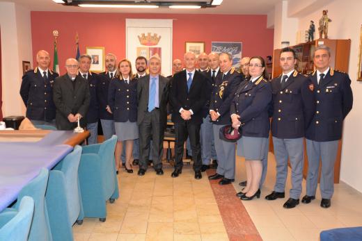 Visita in Questura del Capo della Polizia di Stato, Prefetto Franco GABRIELLI.