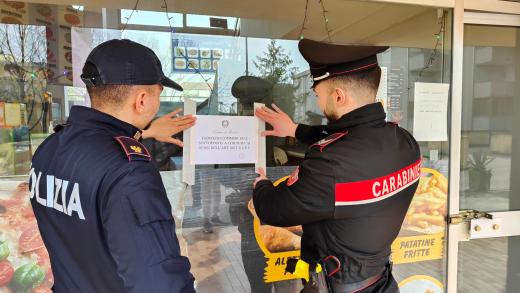 Polizia di Stato: nuova chiusura di un locale per episodi di turbativa