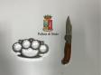 Con un tirapugni in ferro ed un coltello in tasca intercettati dalla Polizia a Secondigliano: due giovanissimi denunciati