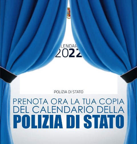 Il calendario della Polizia di Stato 2022.