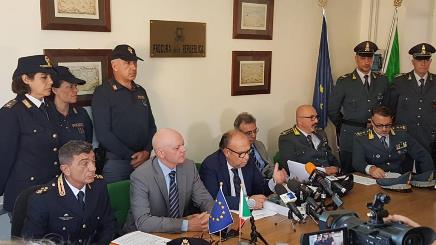 Operazione Welcom to Italy - La conferenza stampa