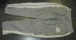 pantaloni della tuta in cotone di colore grigio chiaro con righe laterali 