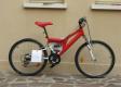 26) MOUNTAIN BIKE DA BAMBINO DI COLORE ROSSO/BIANCO 