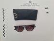 custodia ed occhiali rayban scuri