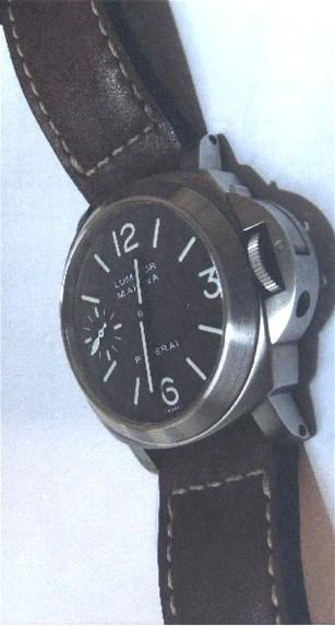 Orologio marca OFFICINE PANERAI. Polizia di Stato